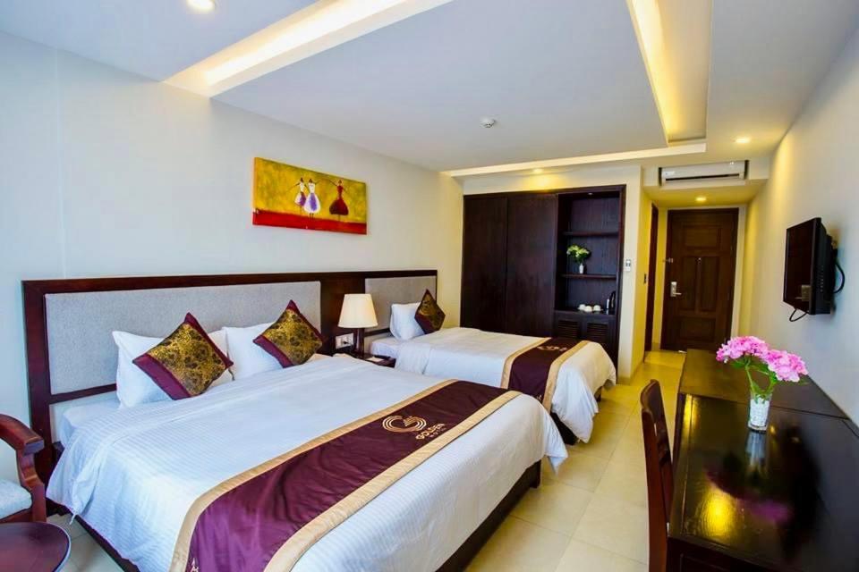 Golden Quang Tri Hotel Dong Ha Exterior foto